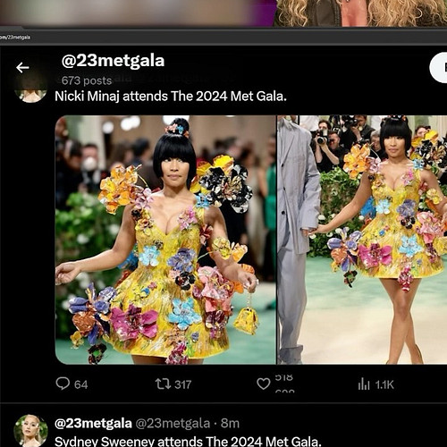 Do I know fashion?! Pull up in the flower dress! #metgala2024 #metgala #dragqueen