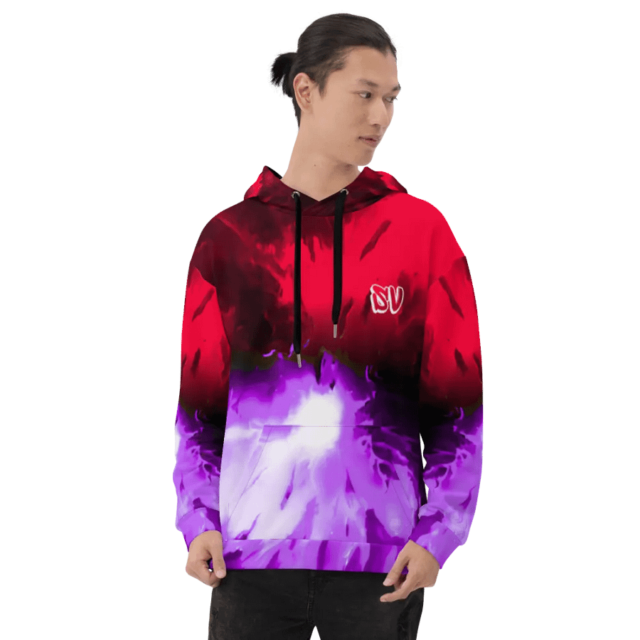 STRAIGHT VIBIN NEON COLOR FADE STYLE ITACHI V SASUKE HOODIE product image (8)