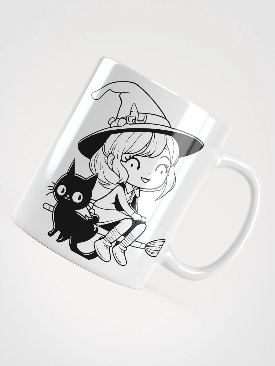 Little Witch & Black Cat Mug product image (12)