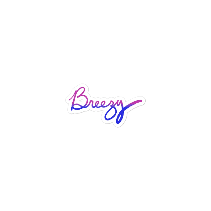 Breezy Bi-Pride Magnet! product image (1)