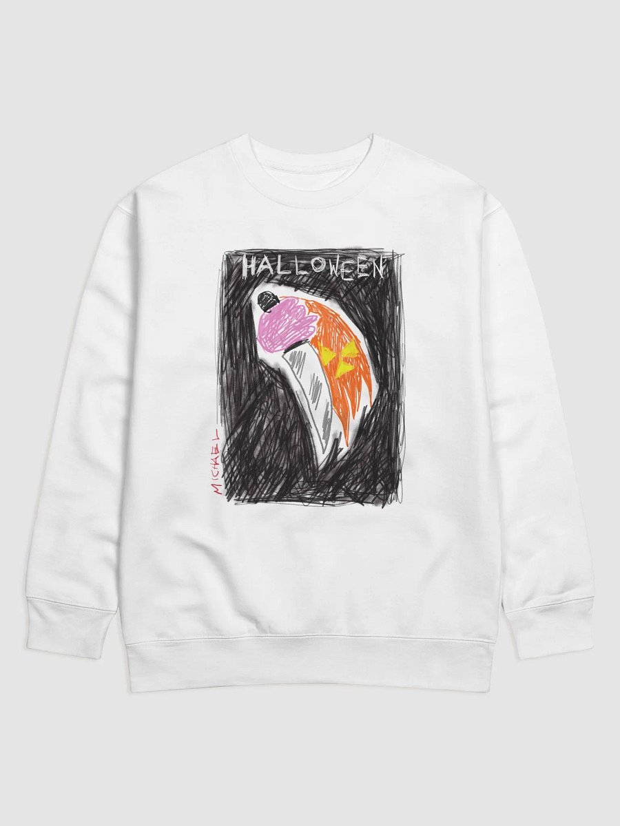 🔥 "Halloween" – CreepyKids Horror Unisex Art Sweater Print 🎃💀 product image (1)