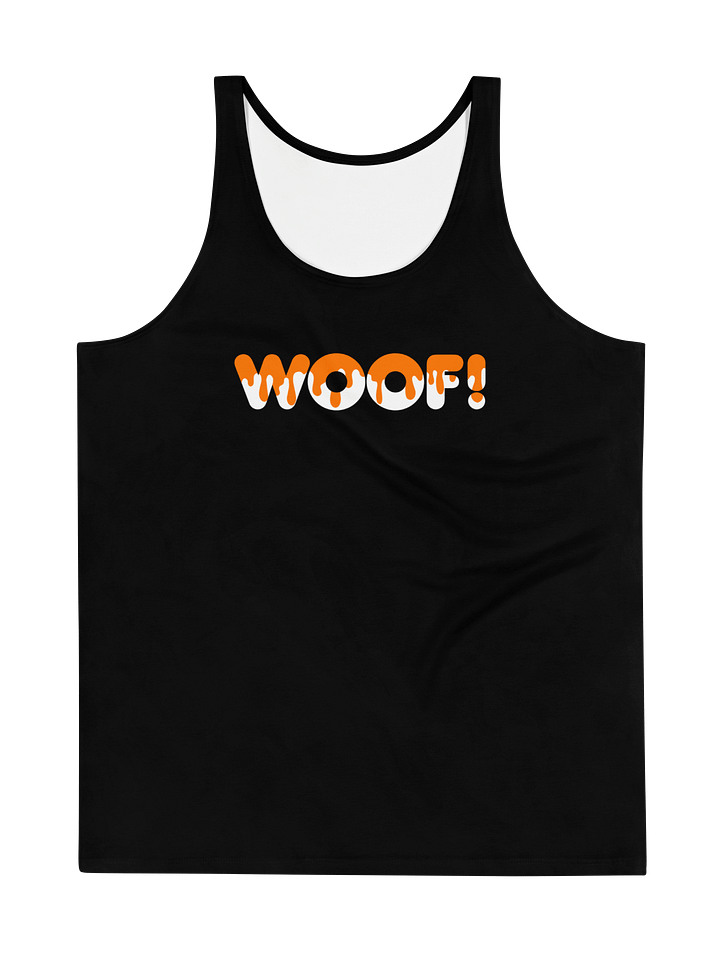 Speak Tank - WOOF! - Orange Drip product image (1)