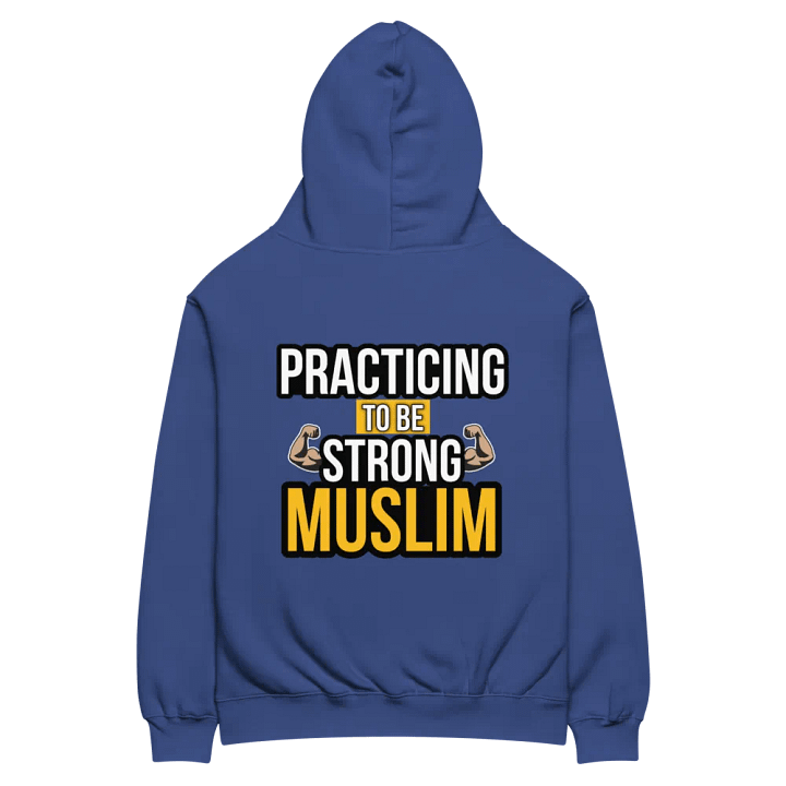Strong Muslim Flex Oversized Hoodie product image (2)