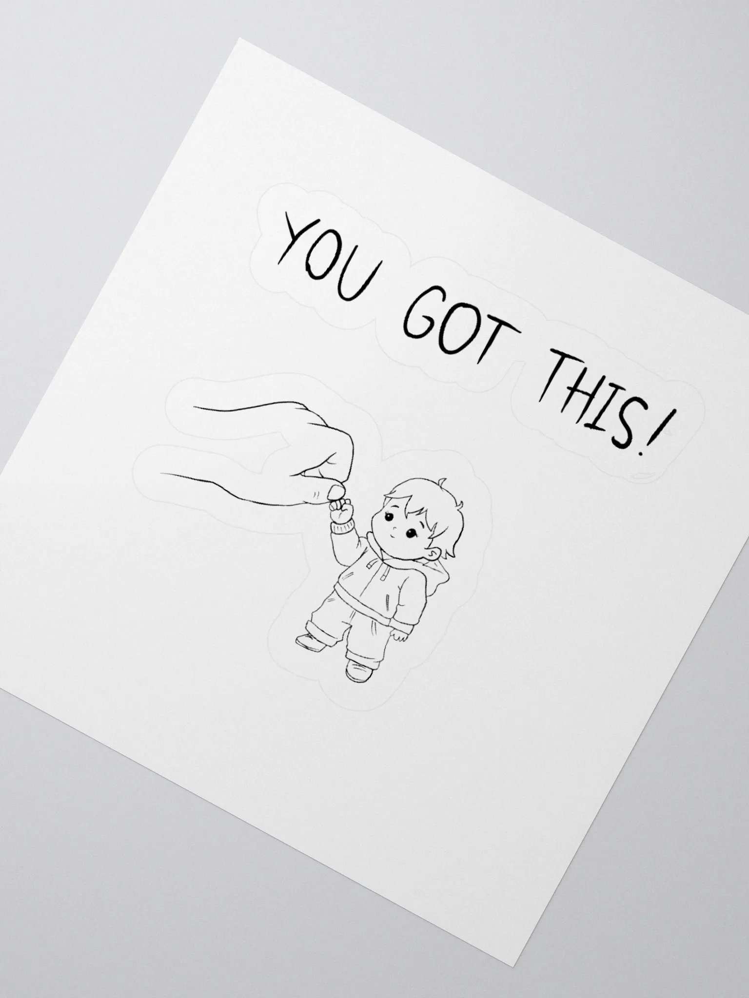 You Got This! Kiss Cut Stickers product image (6)