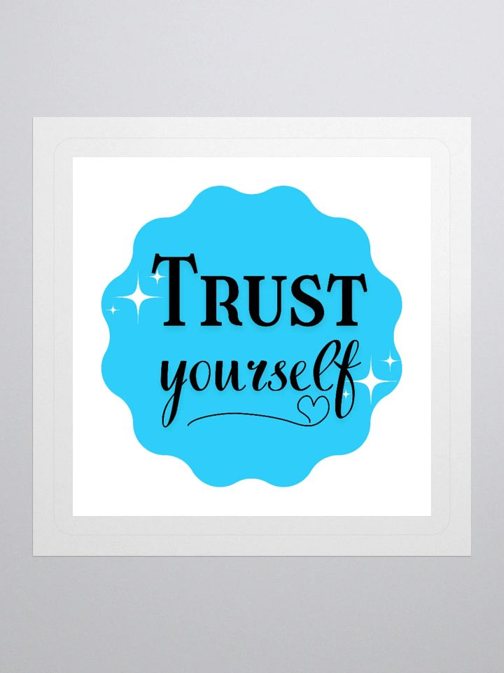 Trust Yourself – Inner Wisdom 3x3 Sticker product image (1)