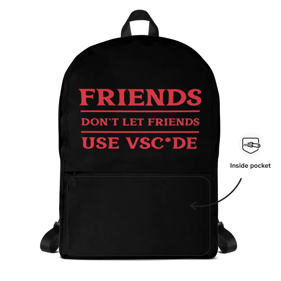 NeovimBTW - Friends != VSC*de Bookbag product image (8)