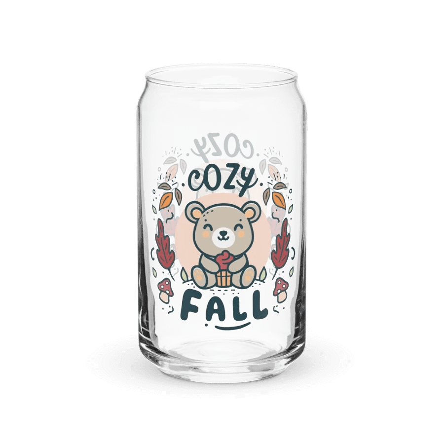 *Limited Time* Cozy Fall Can Shaped Glass product image (1)