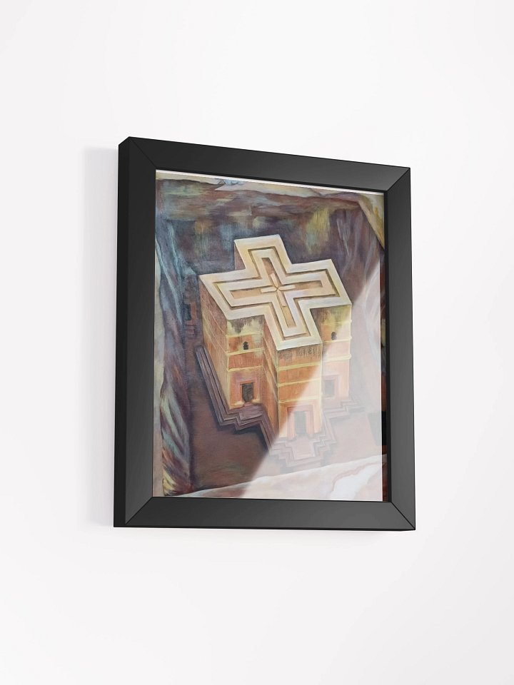 Lalibela Rock-Hewn Church Framed Matte Poster product image (15)