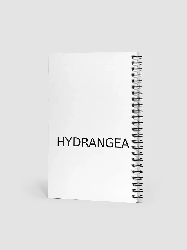 Hydrangea Dreams Spiral Notebook product image (2)