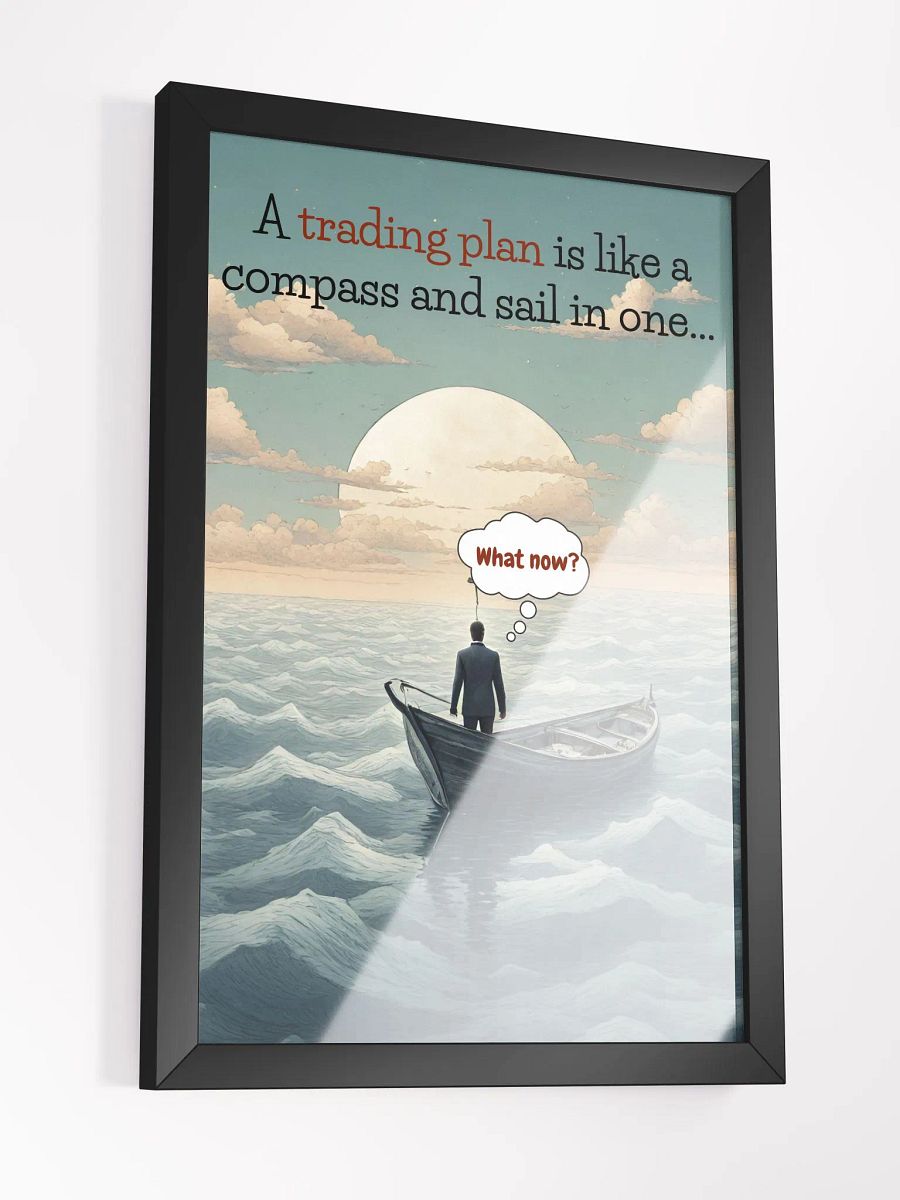 Trading Plan Custom Artwork Framed product image (6)