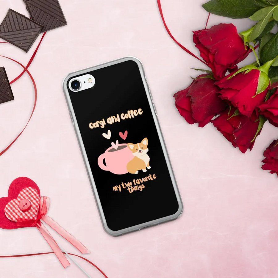 Corgi & Coffee Love iPhone Case product image (9)