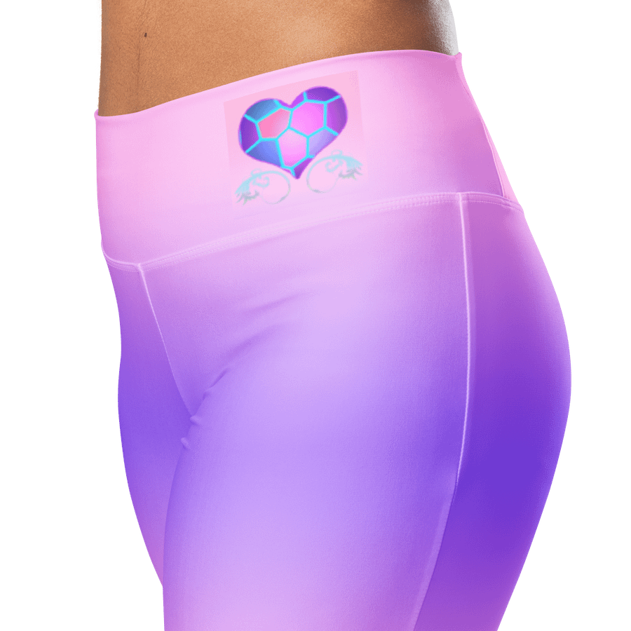 Sunset Gradient and DiesmaHeart Flare Leggings product image (4)