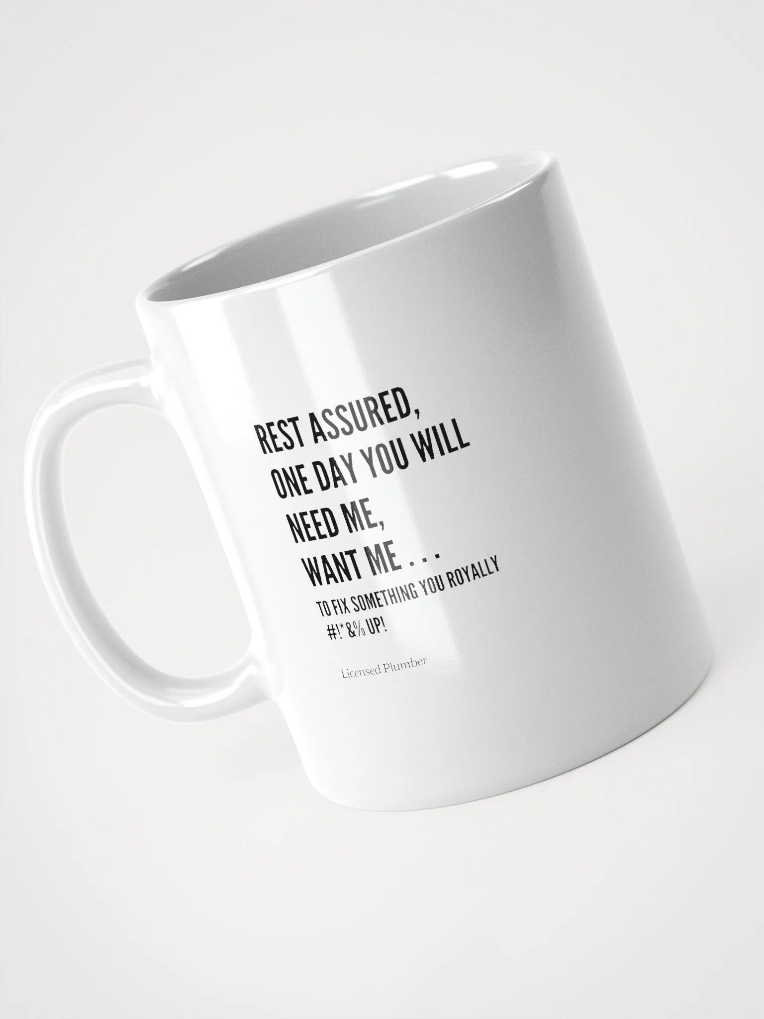 Funny Licensed Plumber's Mug product image (8)