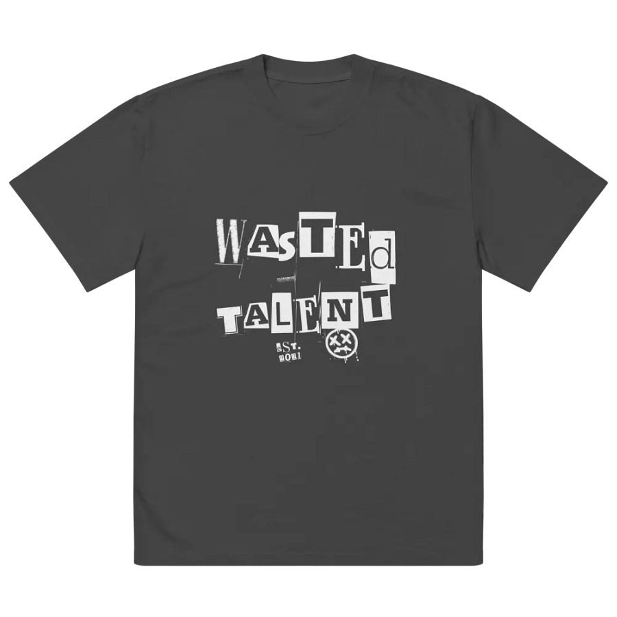WASTED TALENT EST. PREMIUM OVERSIZED T product image (3)