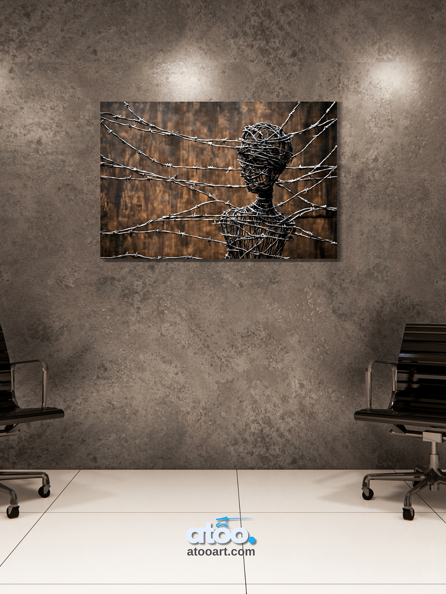 Be Free to Yourself Collection | Pure Loneliness | Canvas Painting product image (3)