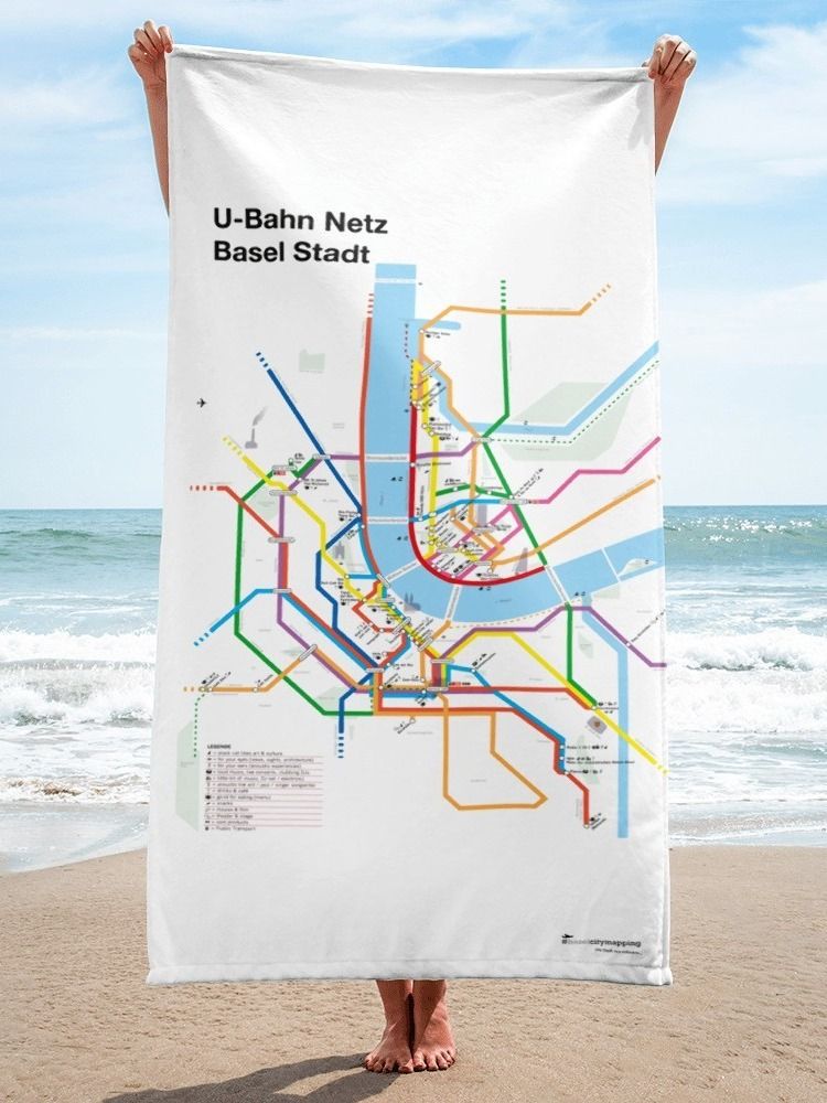 #UBAHN Basel Strandtuch