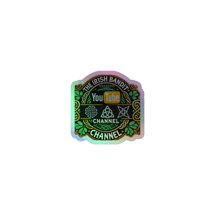 Irish Bandit Channel Holo Sticker product image (1)