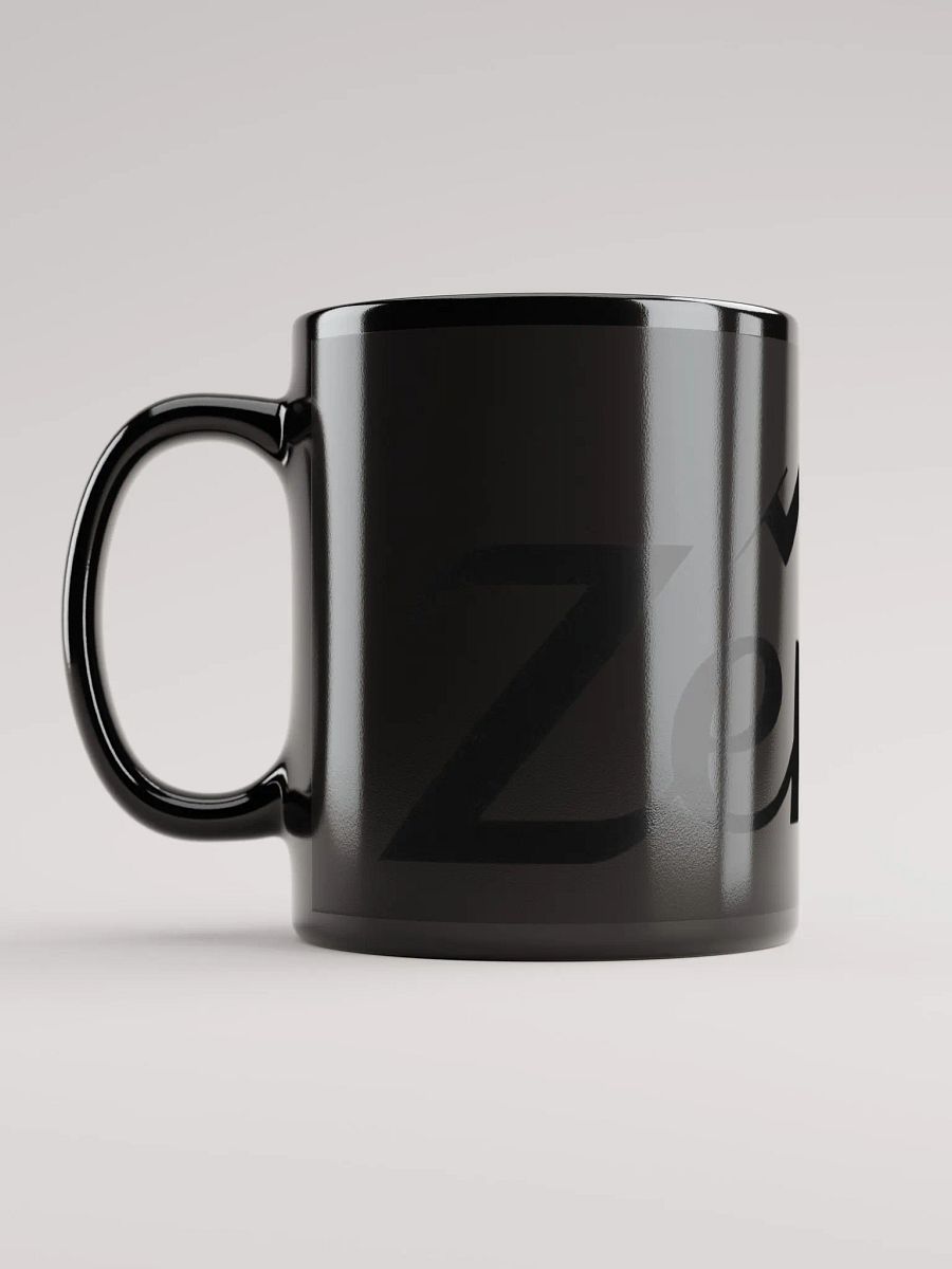 Zenith Black Glossy Ceramic Mug - 11oz & 15oz product image (6)