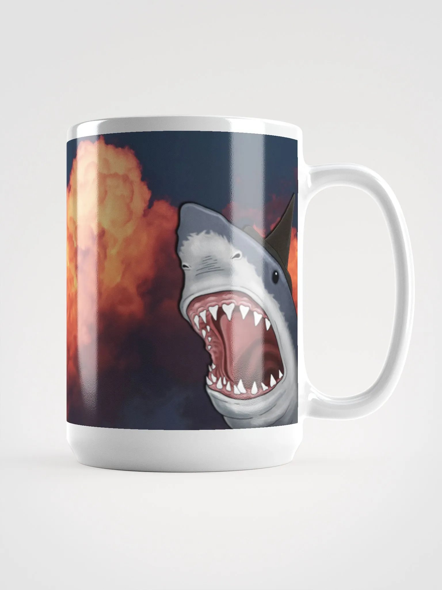 Spooky Shark on the Mug product image (2)