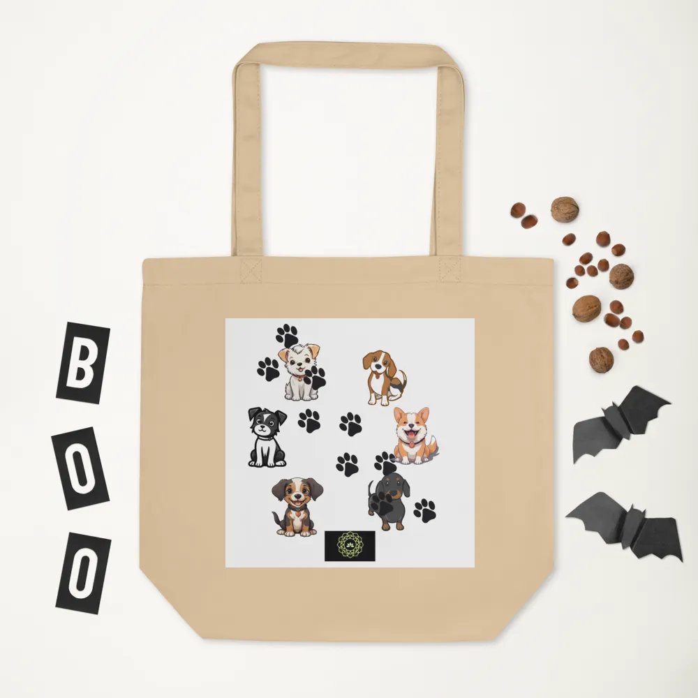 Colorful Canine Crew Tote Bag product image (5)