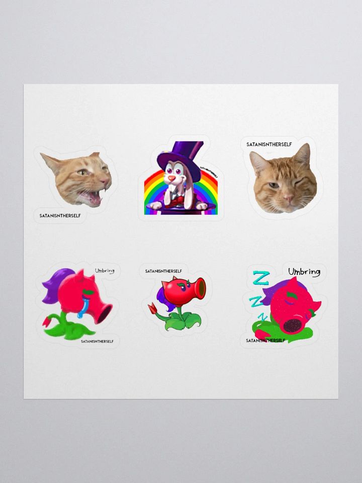 SatanHerself Miscellaneous Stickers product image (1)