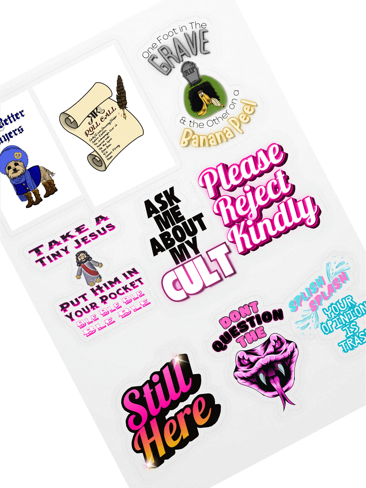 RR Quotes Sticker Sheet product image (1)