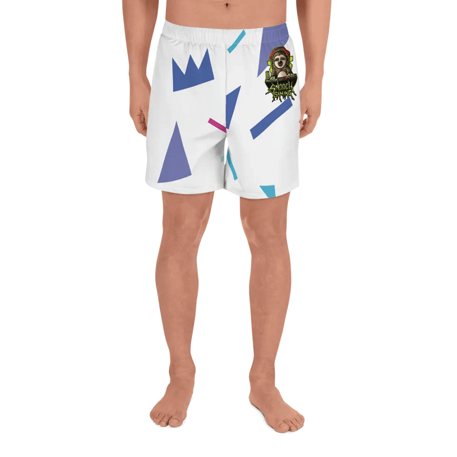 Snooch Gaming 90's All-Over Print Athletic Shorts product image (2)