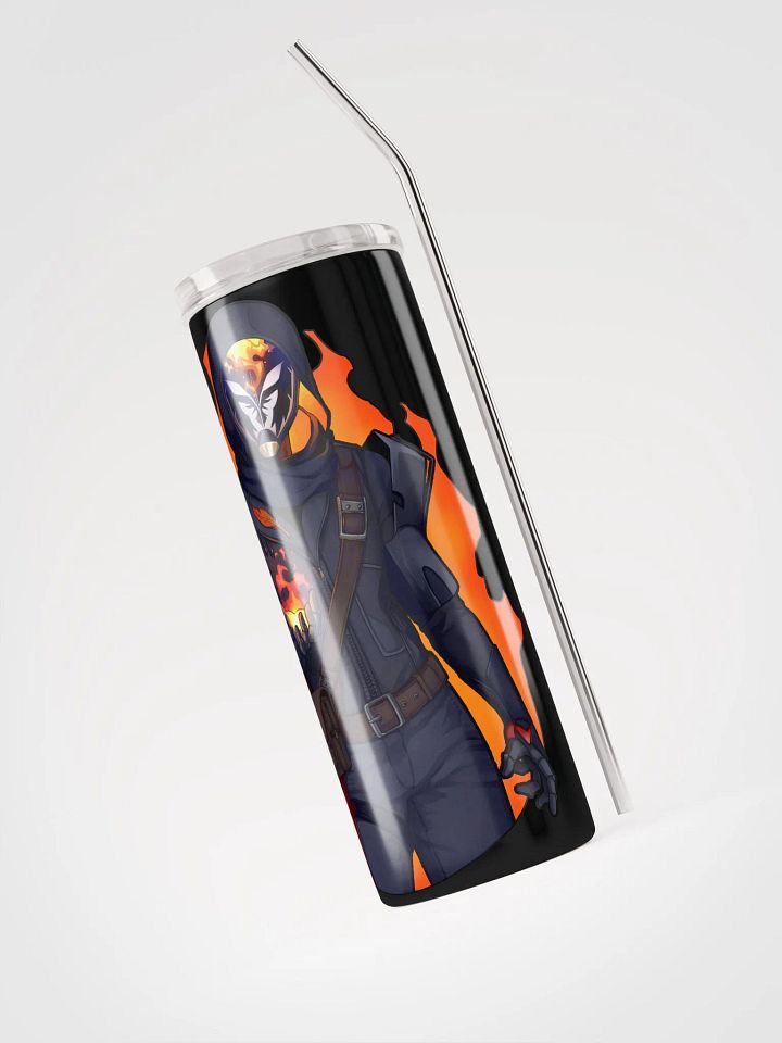 Flame Supernova Stainless Steel Tumbler & Straw product image (1)