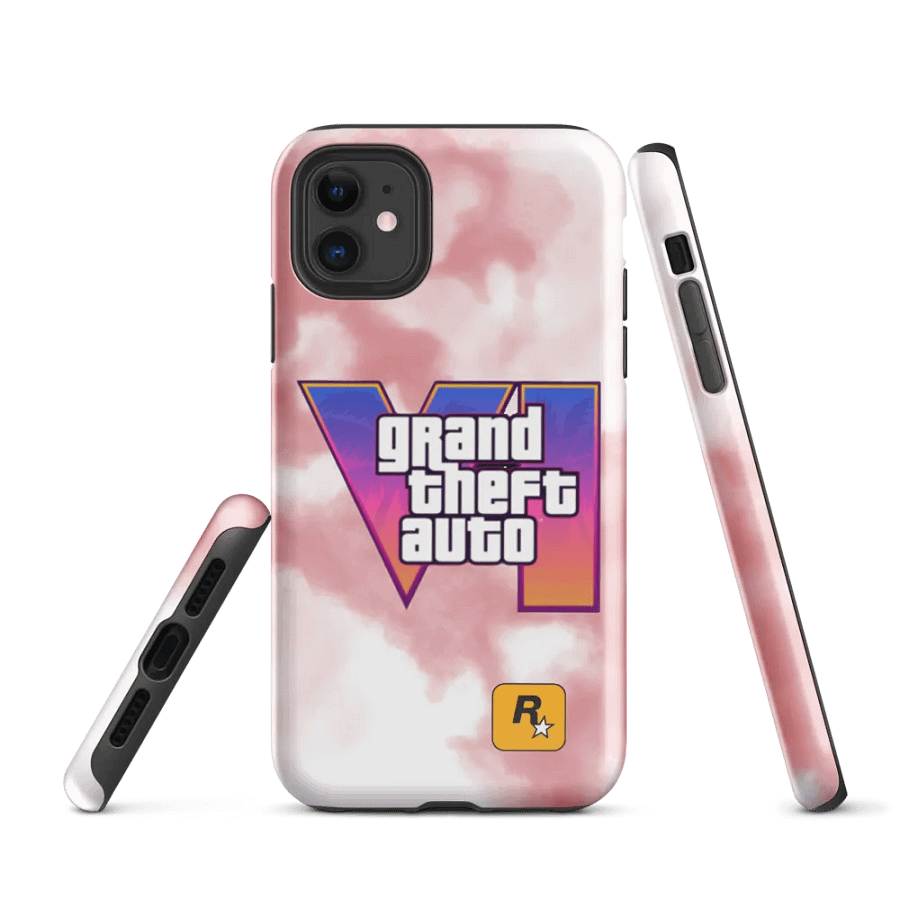 Grand Theft Auto VI Cloudy Logo Tough iPhone® Case product image (1)
