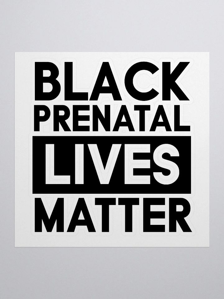 PLM Sticker (Black) product image (1)