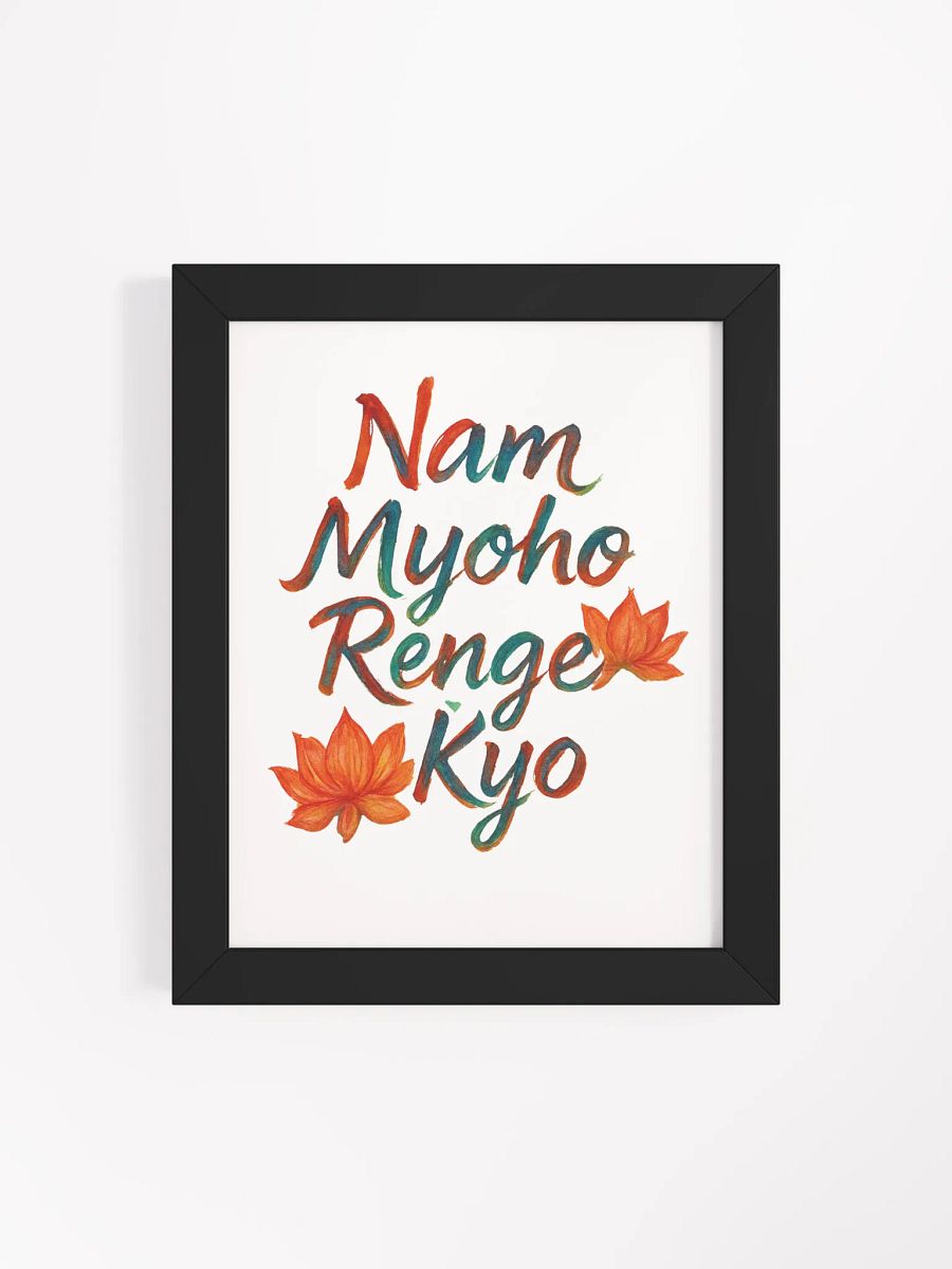Spiritual Wall Art for Nichiren Buddhism Practitioners product image (84)