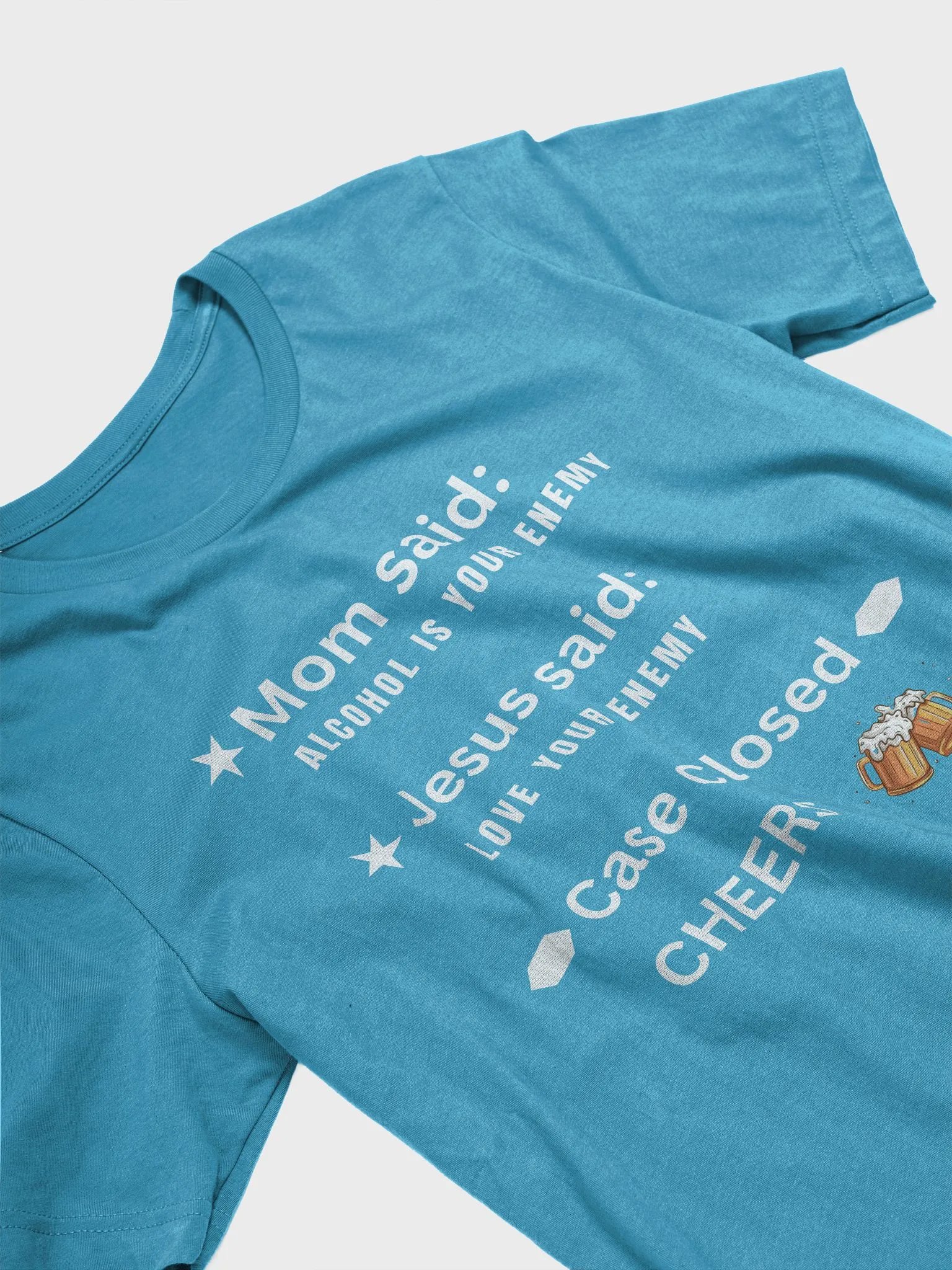 Mom Said vs Jesus Said T-Shirt product image (5)