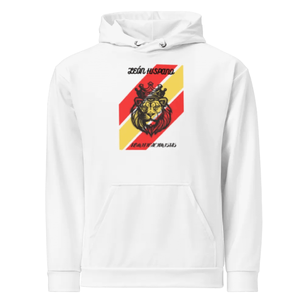 Sudadera Blanca Unisex - León Hispano product image (1)