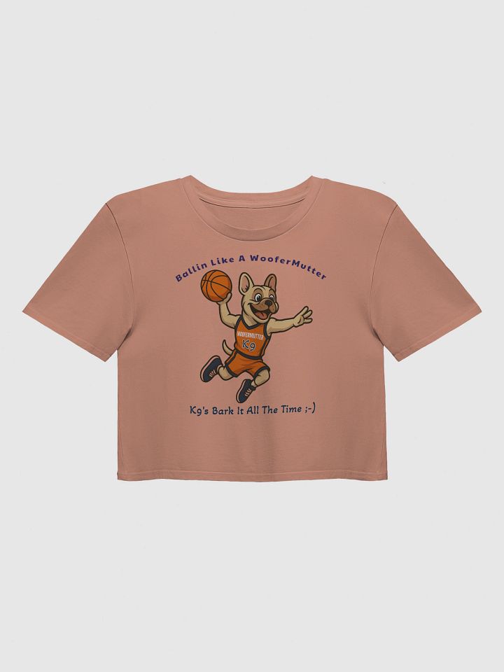 French Bulldog Women's Crop Tee product image (1)