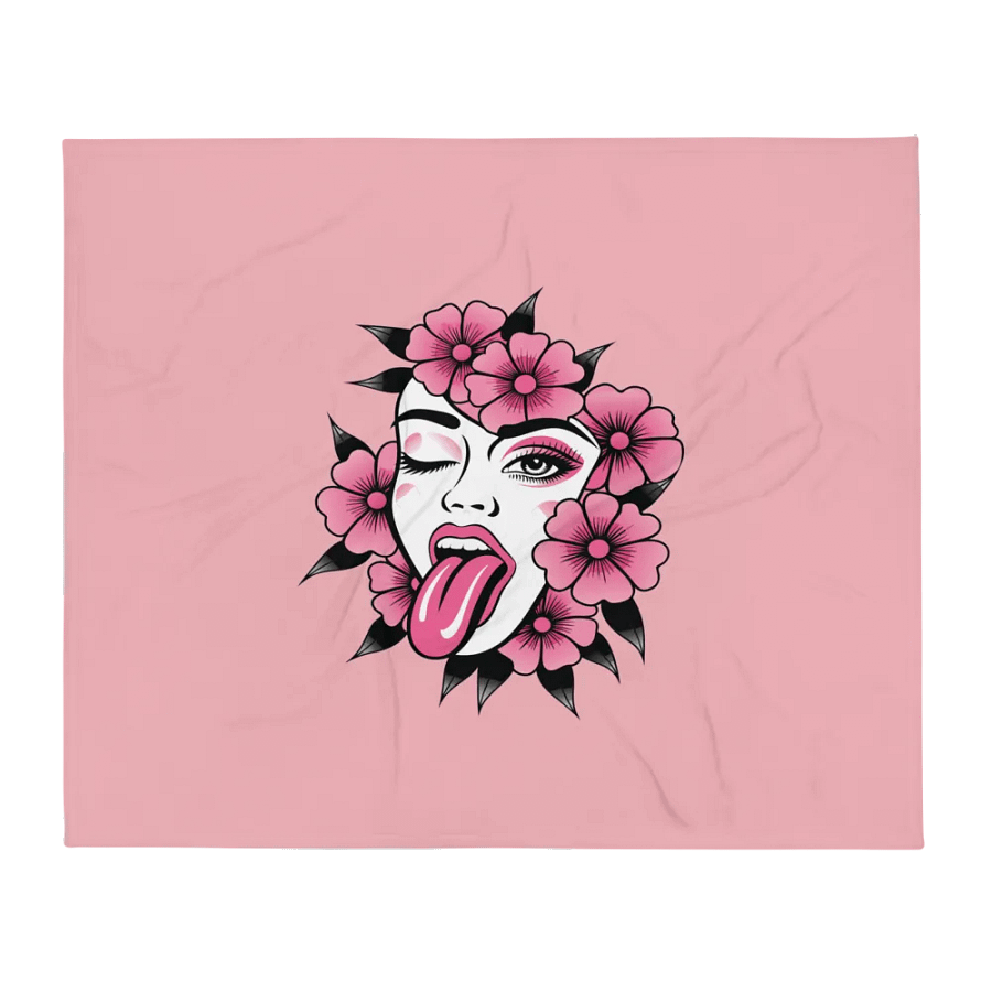 Floral Bliss Throw Blanket product image (1)