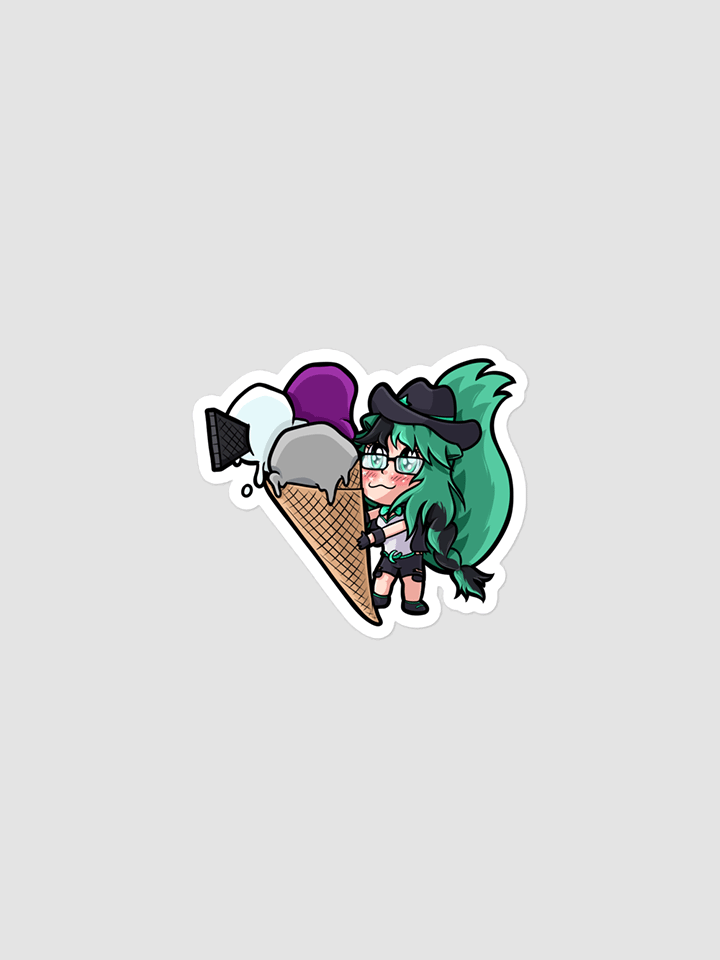 Mintzey Moon Pride Demi Sticker product image (1)