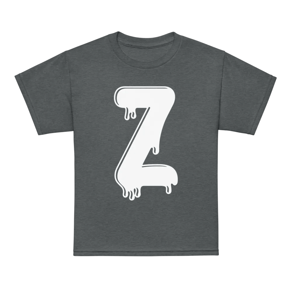Melting Alphabet | Letter Z | Youth Sports Tee product image (23)