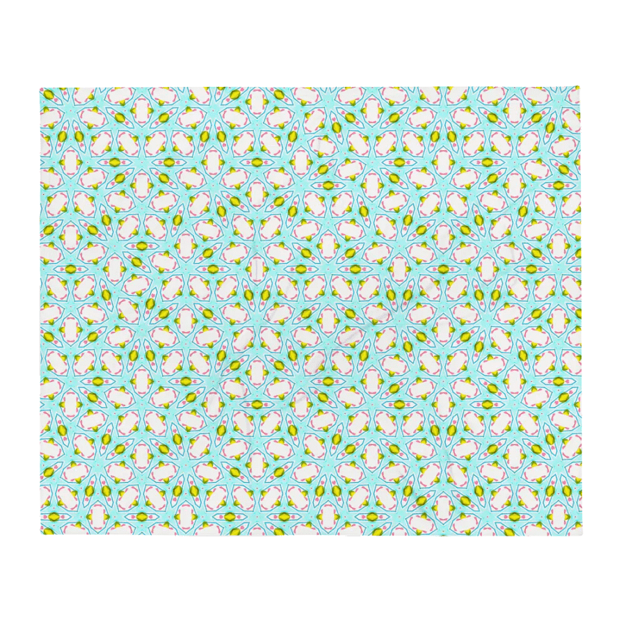 Colorful Diamond & Heart Throw Blanket product image (3)