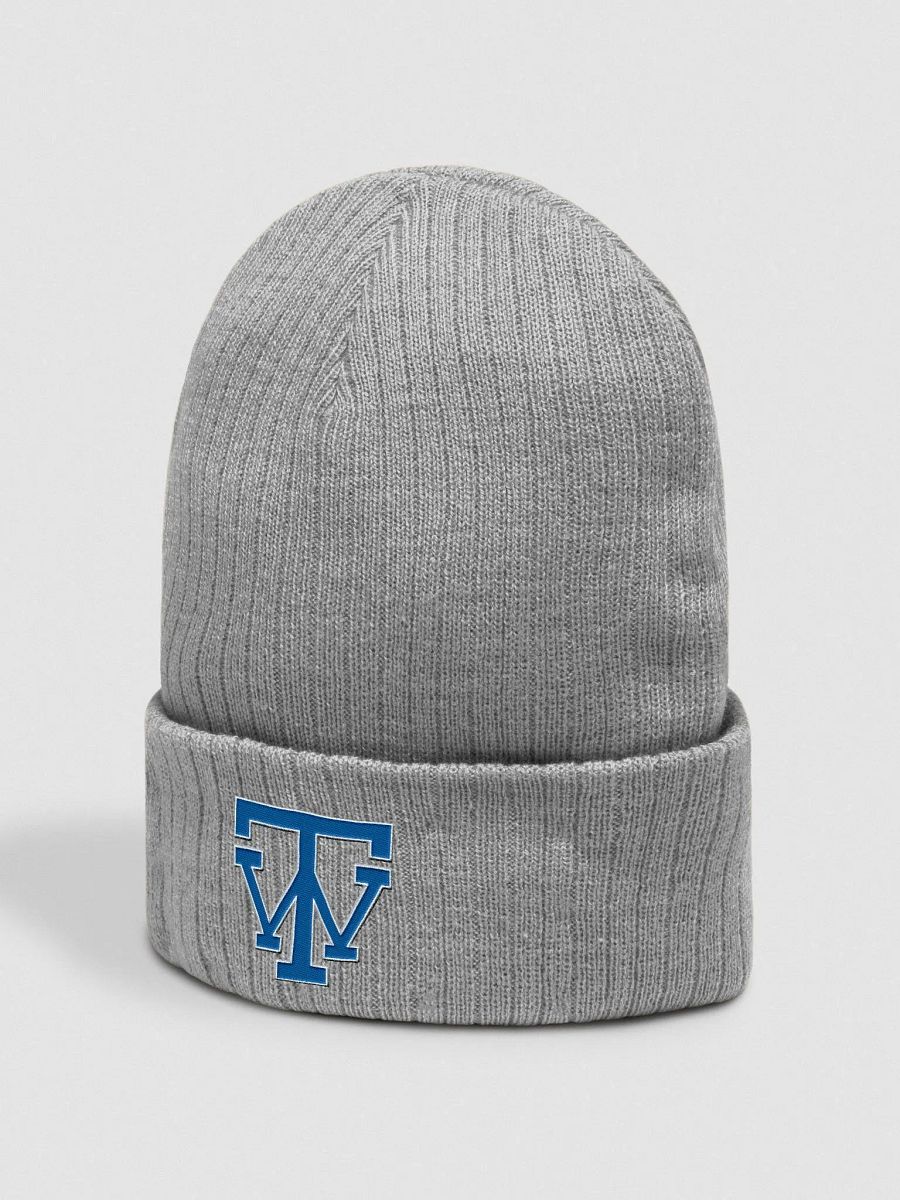 TW Logo Ribbed Knit Beanie product image (4)