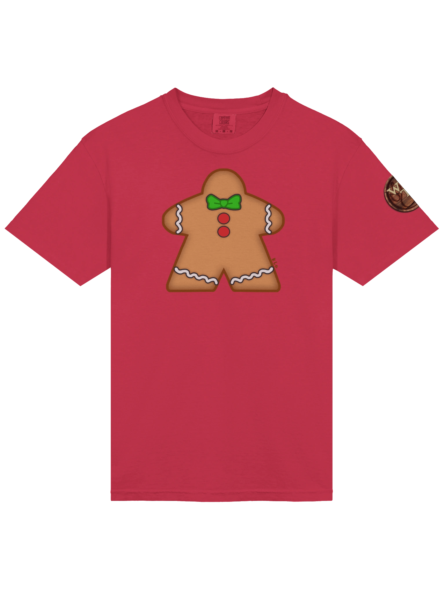 Gingerbread Meeple Cookie T-Shirt product image (22)