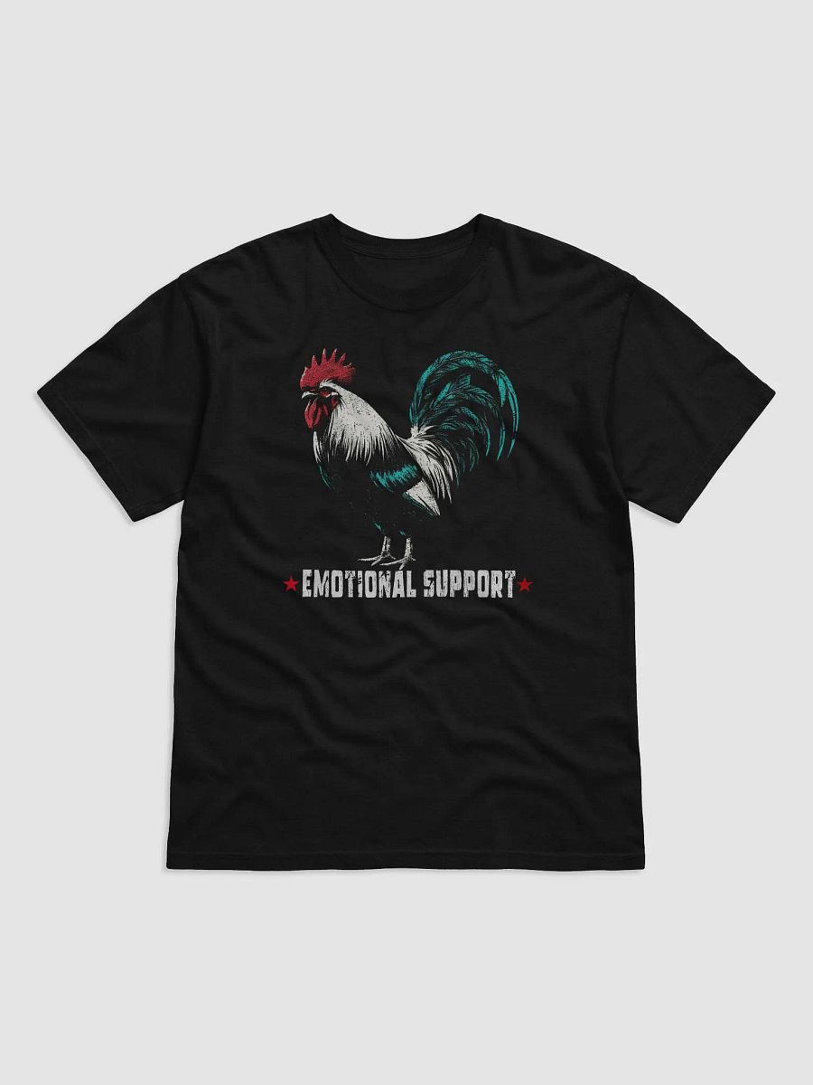 Blackout Comfort: Emotional Support Rooster - Heavyweight T-Shirt product image (1)