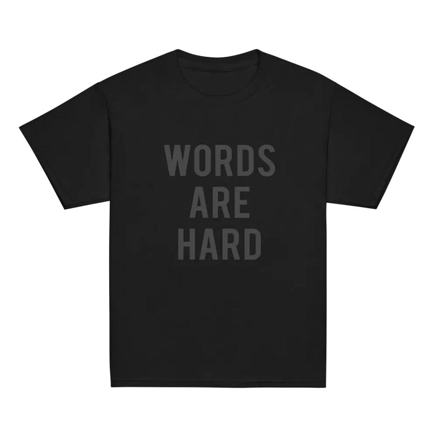 Words Are Hard Kids Tee product image (6)