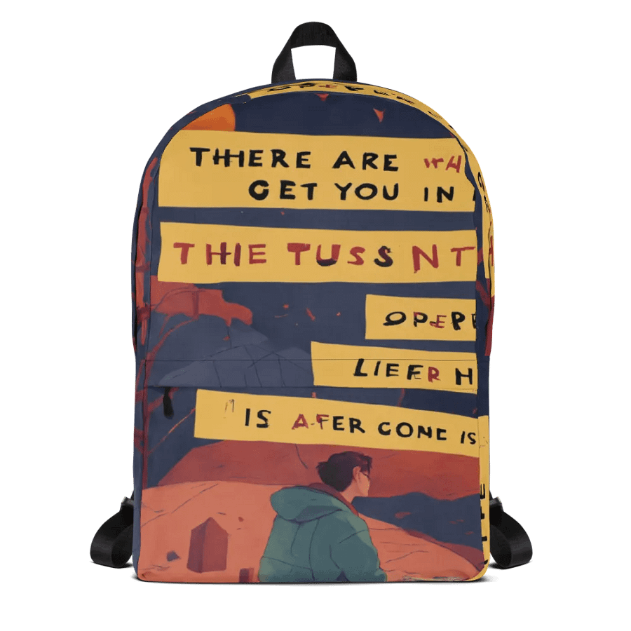Whimsical Wanderer All-Over Print Backpack product image (7)