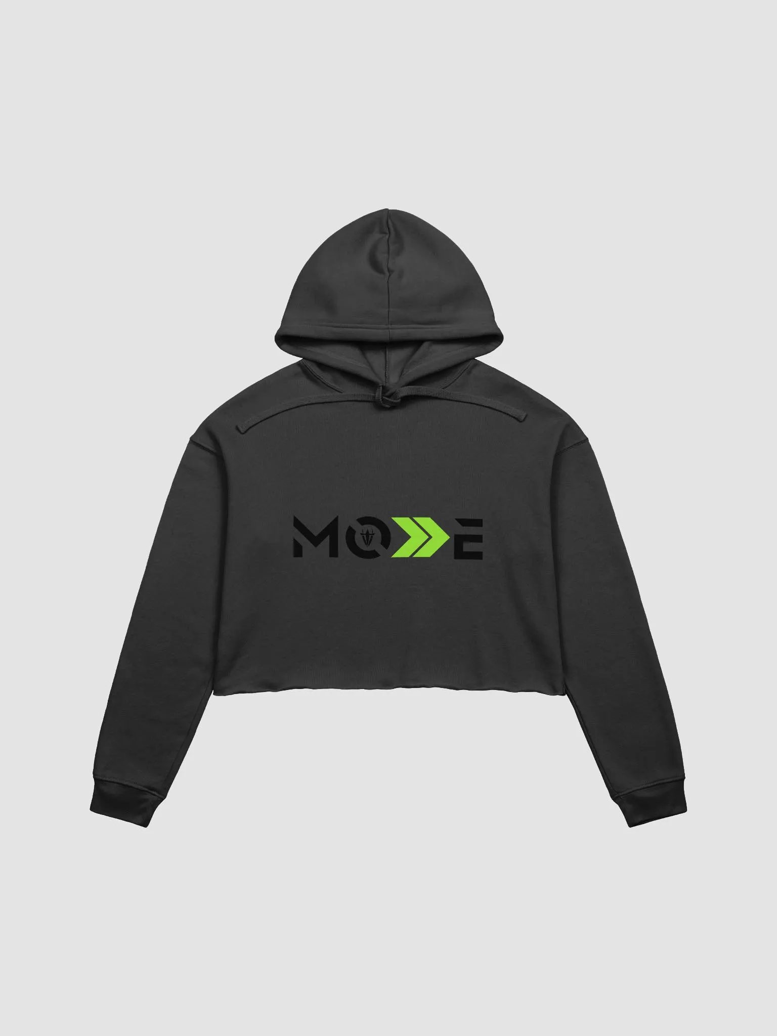 MORE Black Cropped Hoodie product image (1)