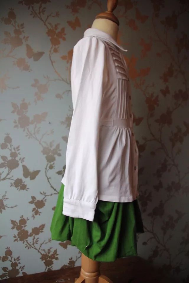 SALE Jottum skirt + longsleeve green sz 140/146/152 - 10/11/12 yrs excel vintage product image (4)