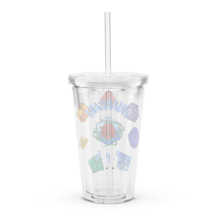 BriarHart RPG Clear Plastic Tumbler - PRIDE 2025 product image (2)