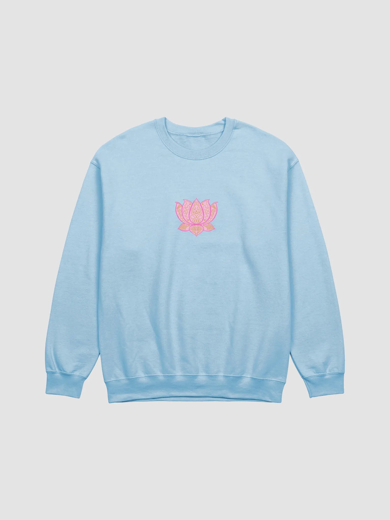 Golden Lotus Eye Crewneck Sweatshirt product image (1)