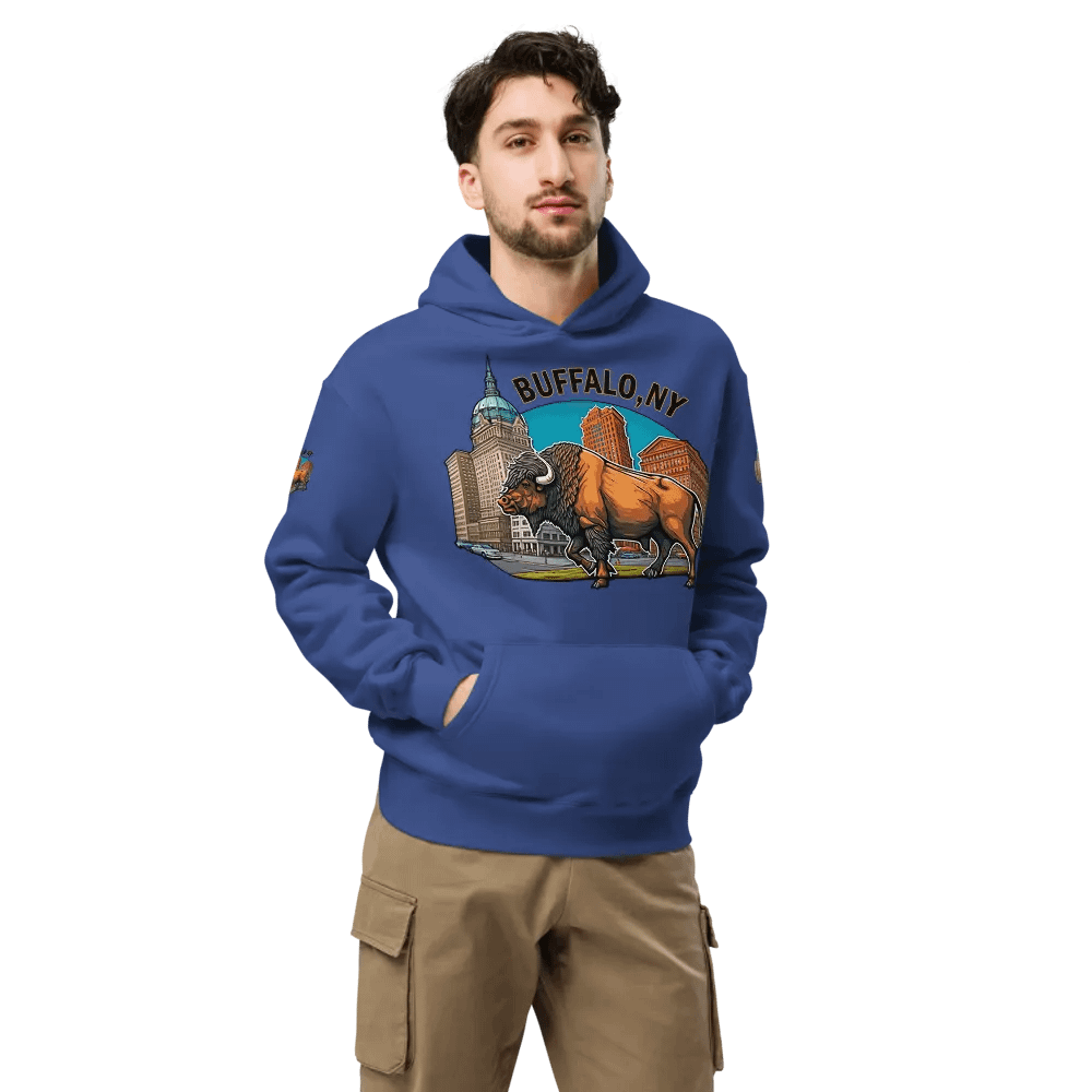 Bold Buffalo New York Oversized Hoodie product image (7)