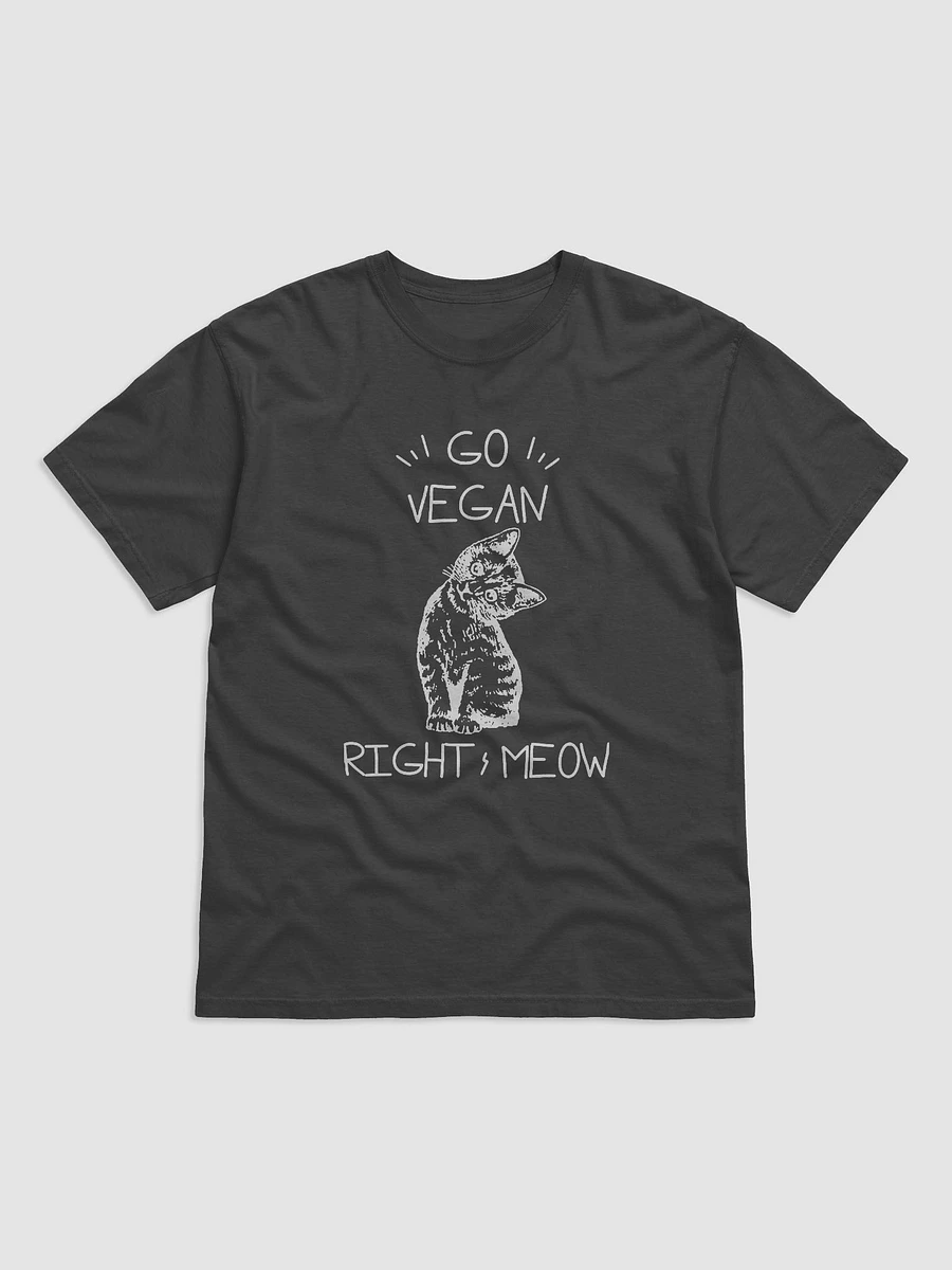 GO Vegan Right MEOW - Classic T-Shirt product image (5)