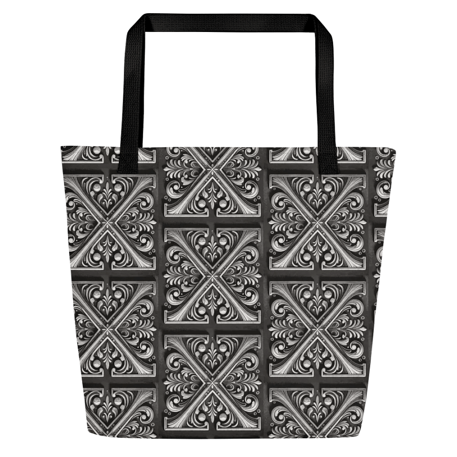 Symmetrical Swirls All-Over Tote Bag product image (7)